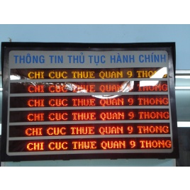 Bảng thông tin Hành Chính